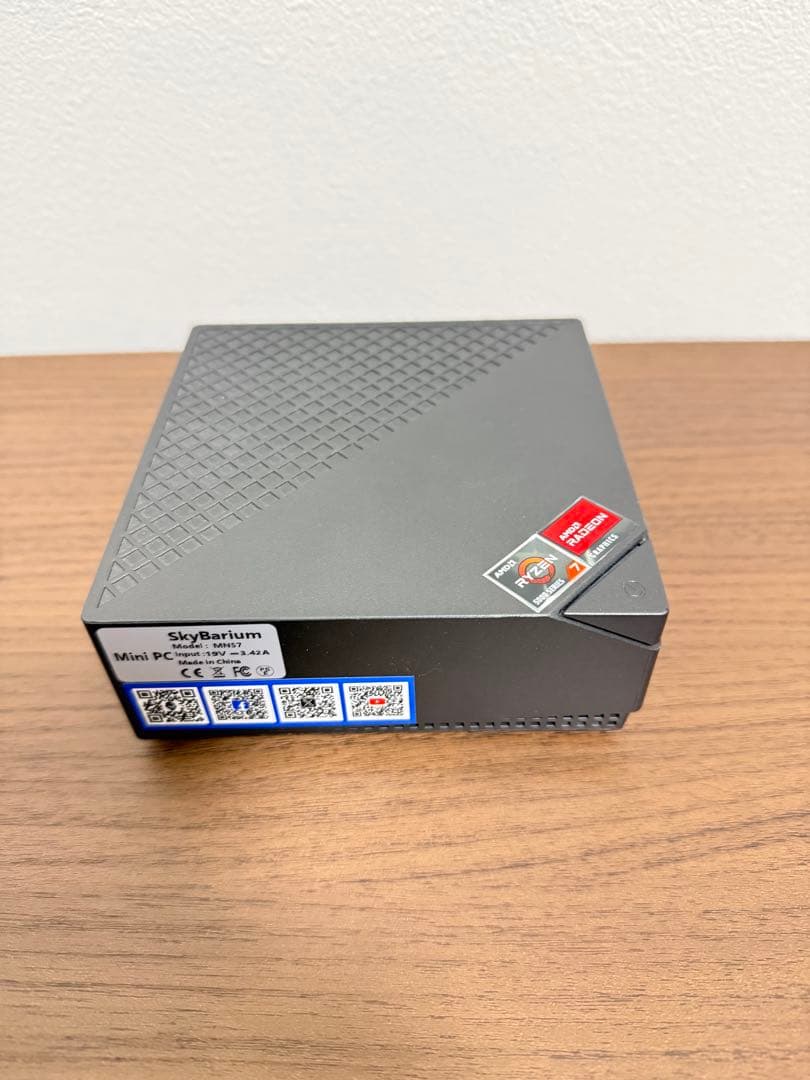 SkyBarium MN57 Ryzen7 5700U ミニPC