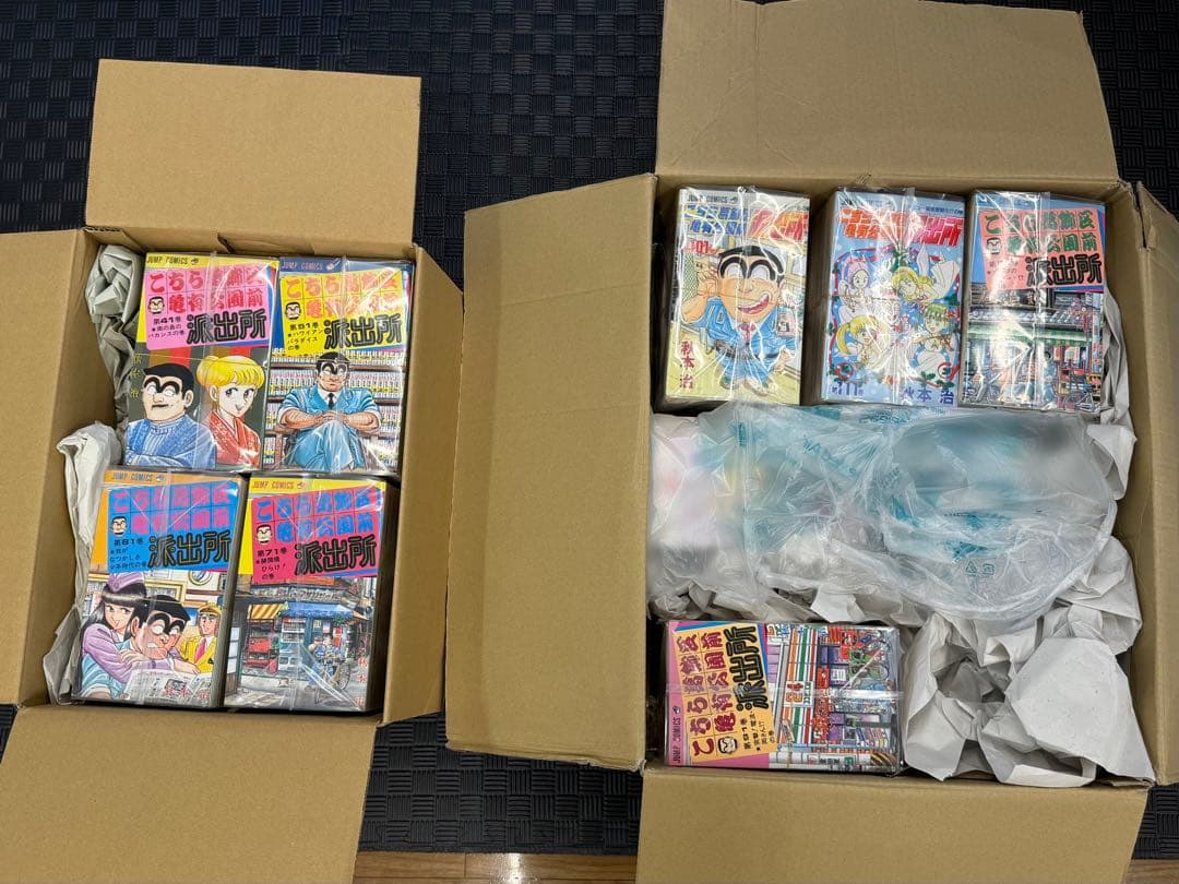 裁断済 こち亀 1~201巻 + 999巻 （1/2）2箱発送・セット販売のみ