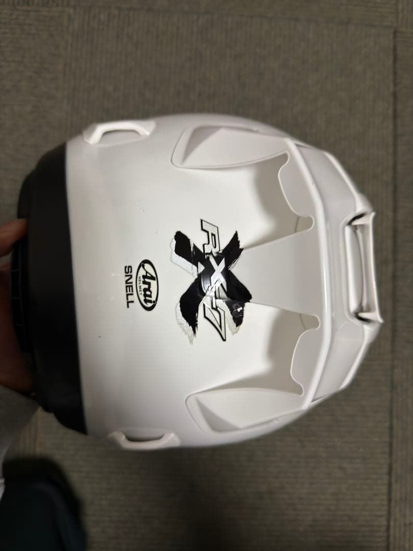 Arai アライ RX-7X Mサイズ ホワイト フルフェイスヘルメット
