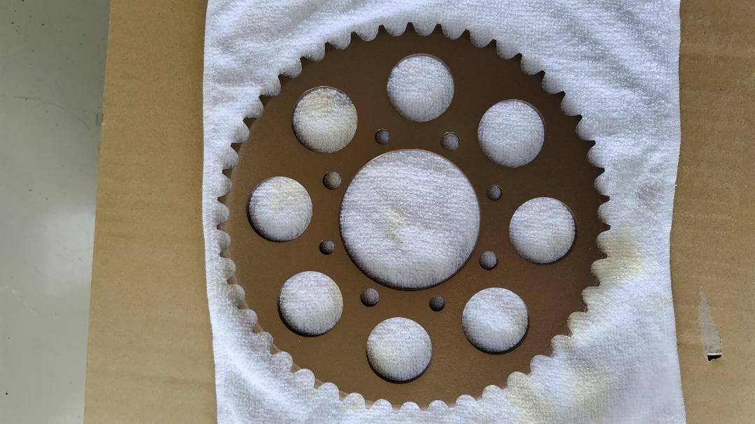 サムジャパン　RG250E リアスプロケット　４３丁　新品