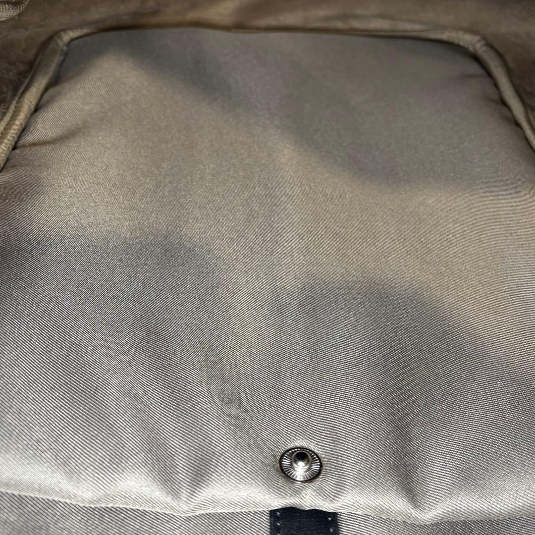 TAKEO KIKUCHI タケオキクチ　ブラック レザーバックパック