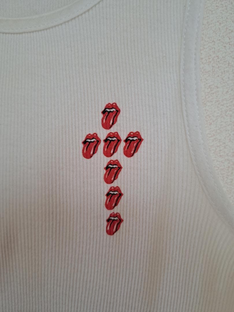 CHROME HEARTS×ROLLING STONESリップタンタンクトップ