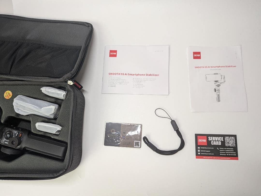 【美品】ZHIYUN SMOOTH 5S AI Pro スマホ用ジンバル