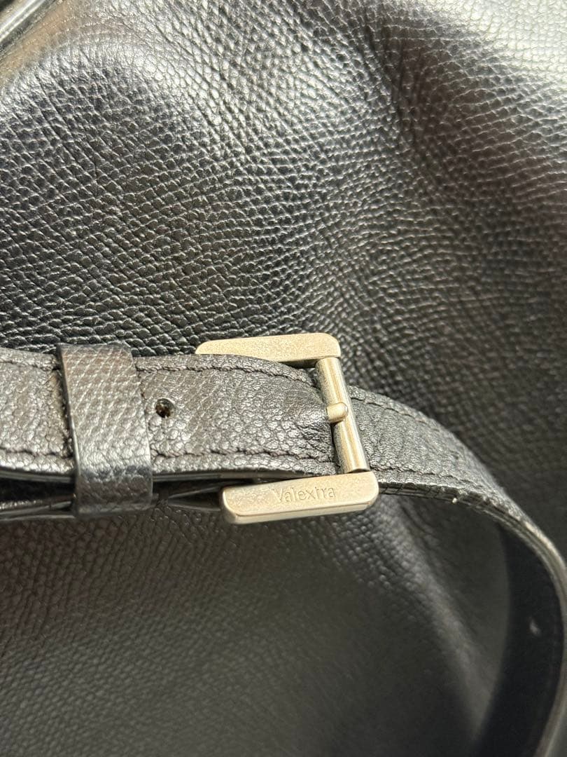 VALEXTRA ヴァレクストラ Vライン レザー リュック バックパック