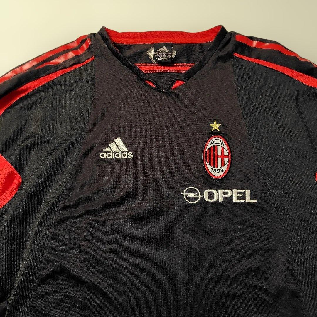 ACミラン 長袖シャツ上着★adidas・OPEL・SOCCER★サッカー