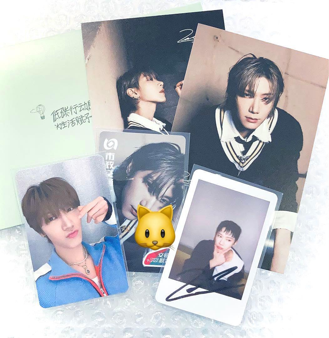 WayV On My Youth テン 交通カード 中華トレカ チェキ 威神V