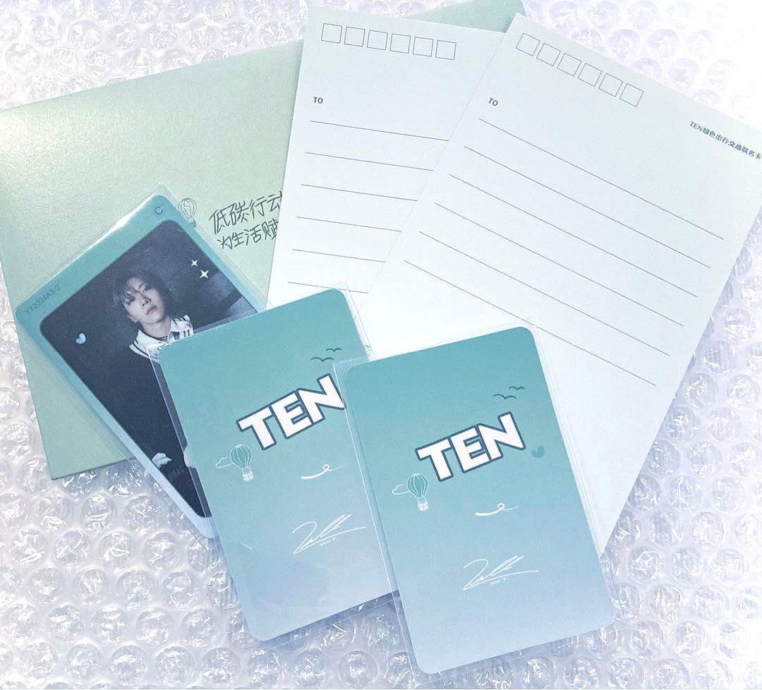 WayV On My Youth テン 交通カード 中華トレカ チェキ 威神V