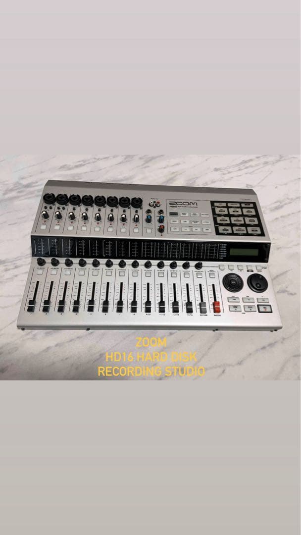 ZOOM HD16 マルチトラックレコーダー(別売りフットスイッチ付き)
