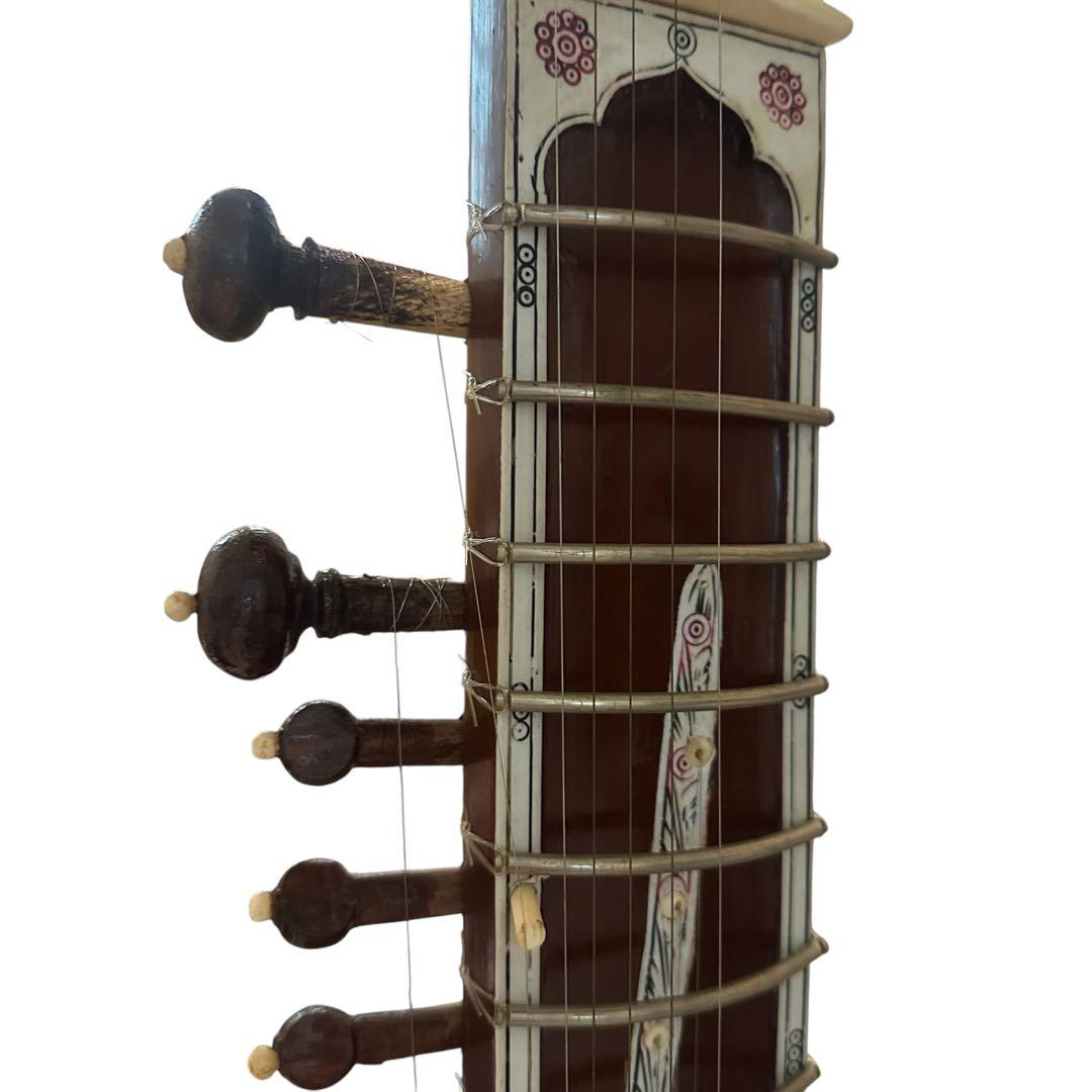 インド　民族楽器　シタール