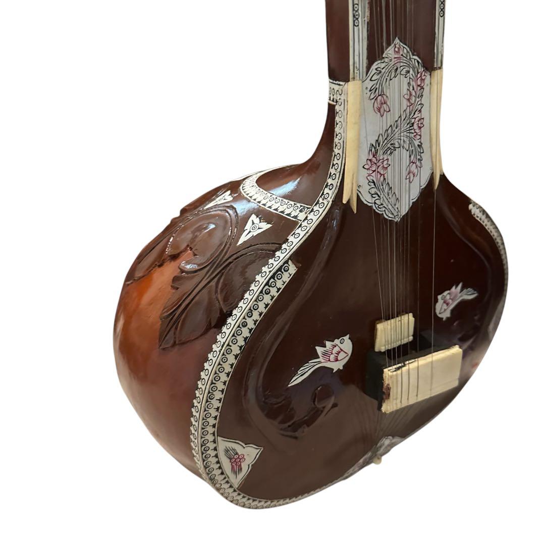 インド　民族楽器　シタール