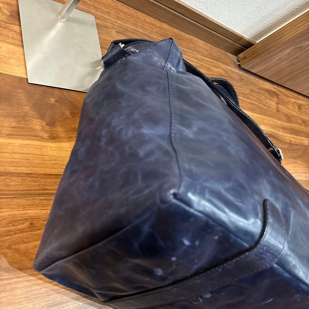 【美品☆大容量】creed クリード 2way ボストンバッグ レザー 本革製