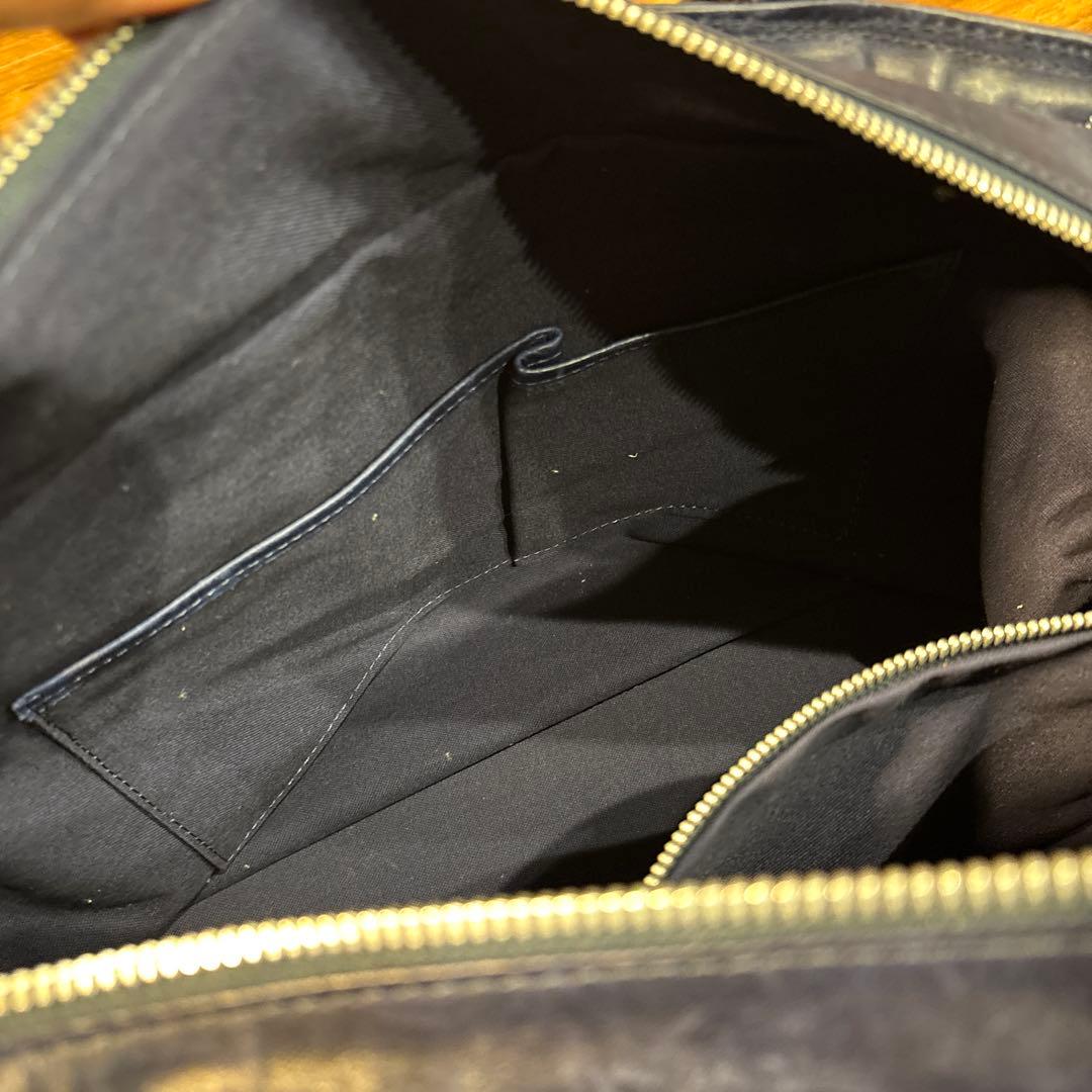 【美品☆大容量】creed クリード 2way ボストンバッグ レザー 本革製