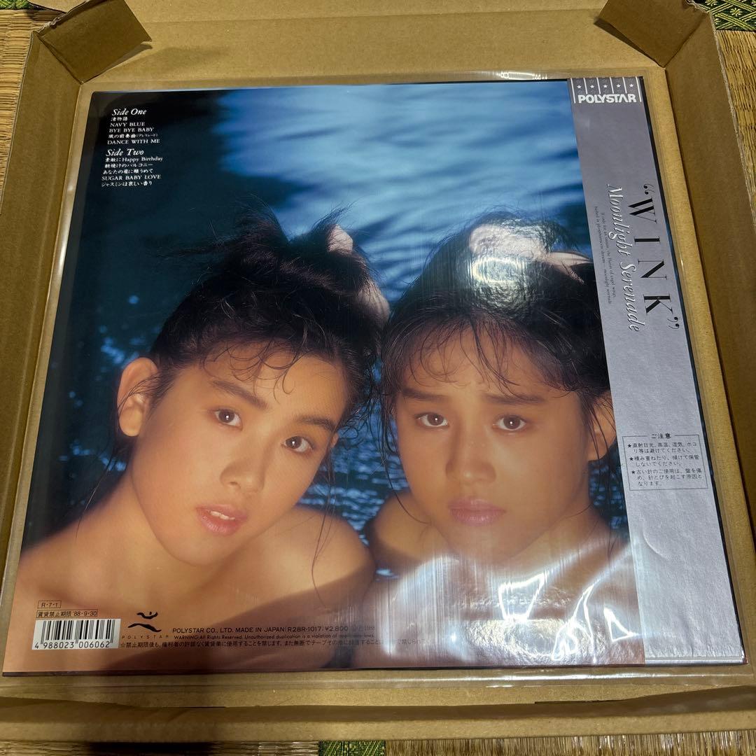 Wink レコード　ムーンライト・セレナーデ