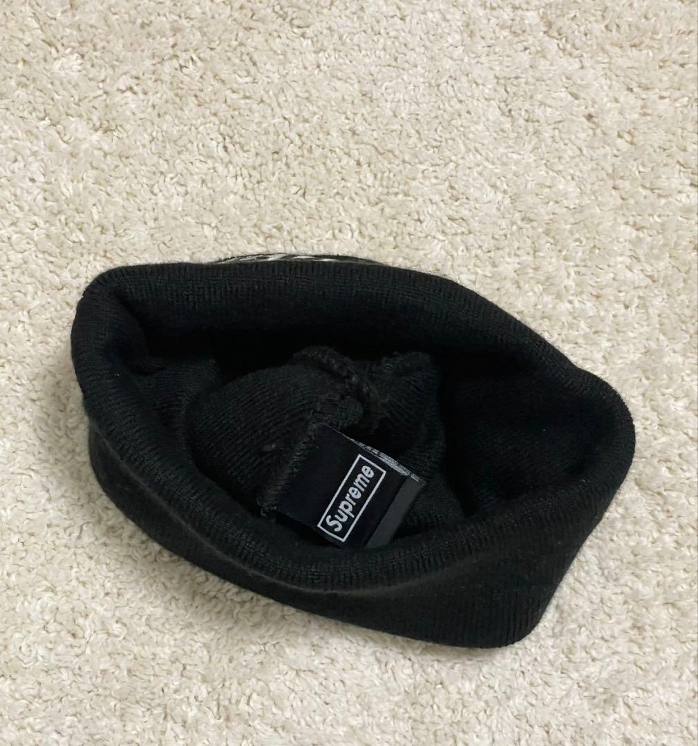 帽子 Supreme x New Era Football Beanie \"Black