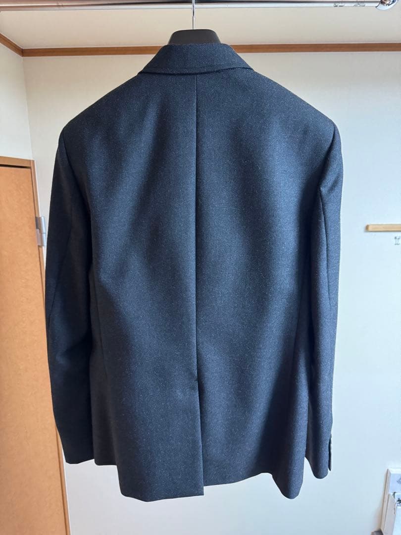 SAINT LAURENT グレー テーラードジャケット サイズ46 Mサイズ