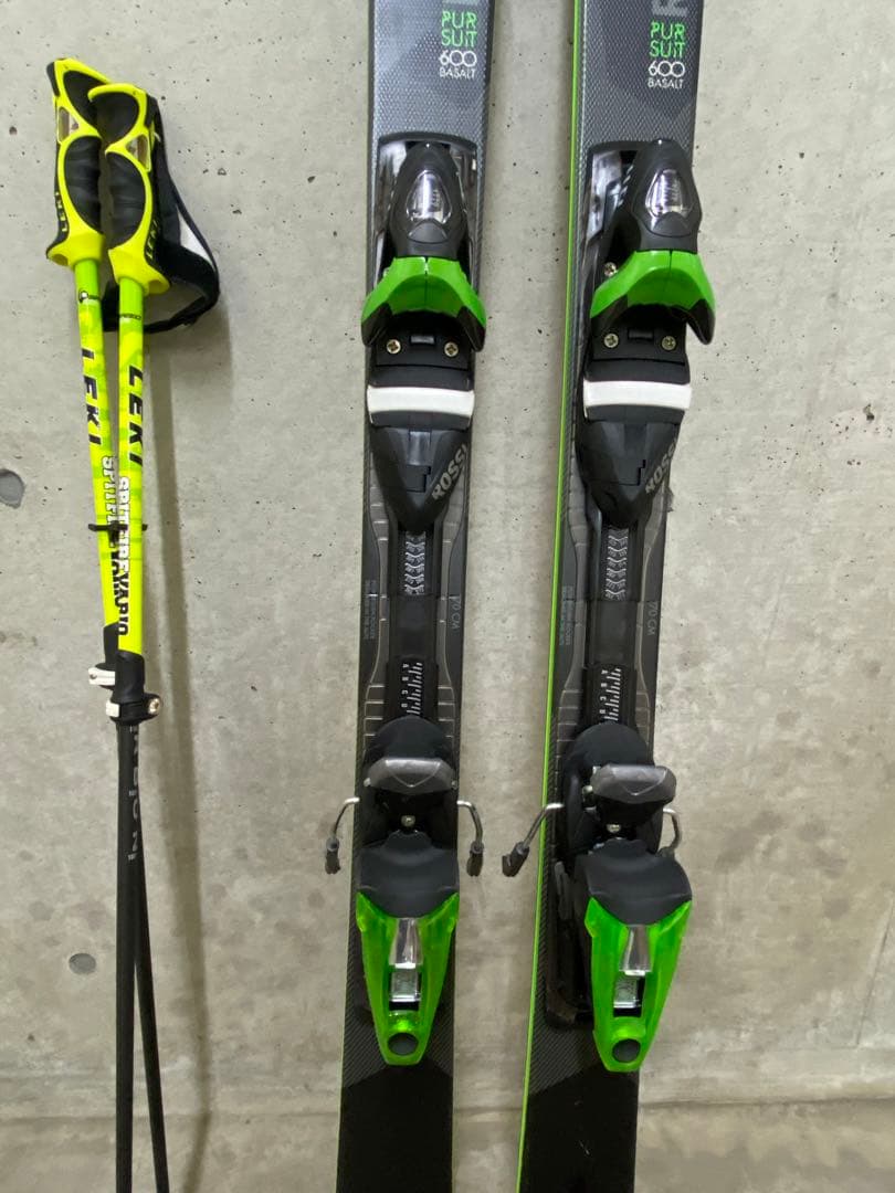 【ほぼ未使用品】スキー板　Rossignol Persuit600 Basalt