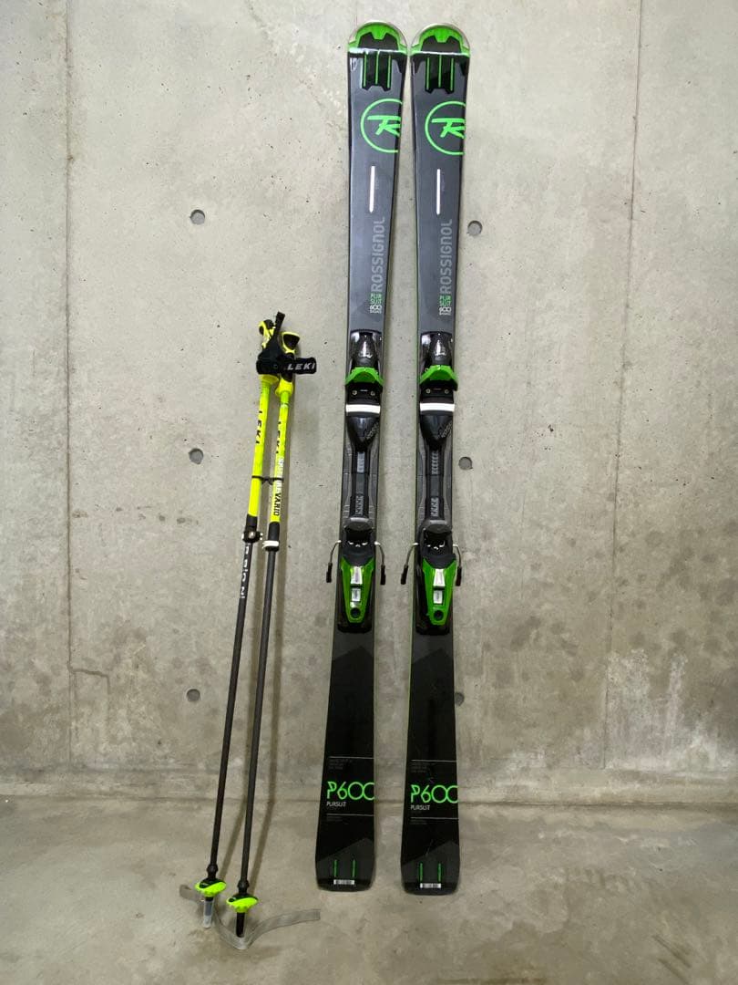 【ほぼ未使用品】スキー板　Rossignol Persuit600 Basalt
