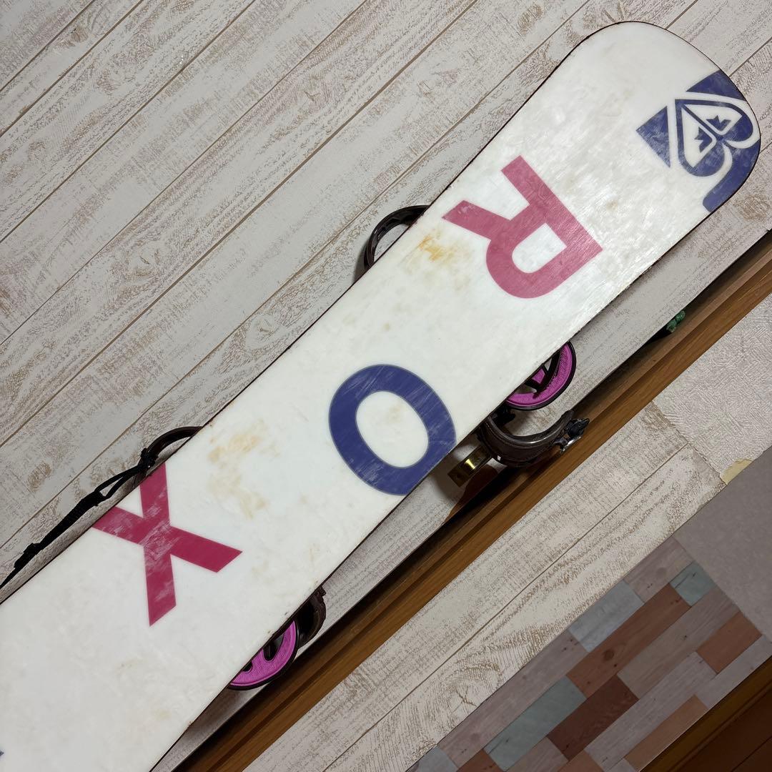 ロキシー　スノーボード4点セット（ボード・バインディング・ブーツ.バッグ）