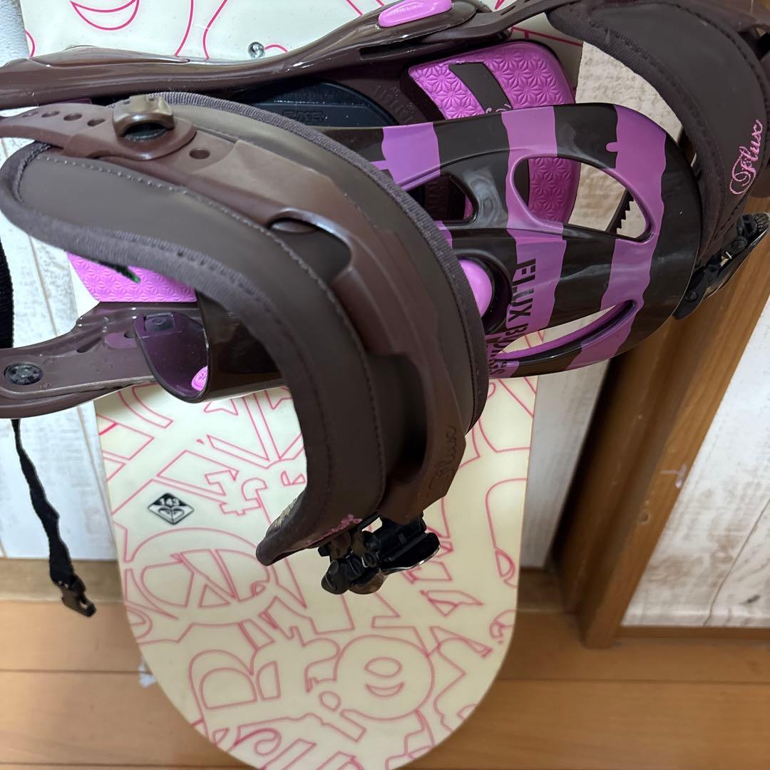 ロキシー　スノーボード4点セット（ボード・バインディング・ブーツ.バッグ）