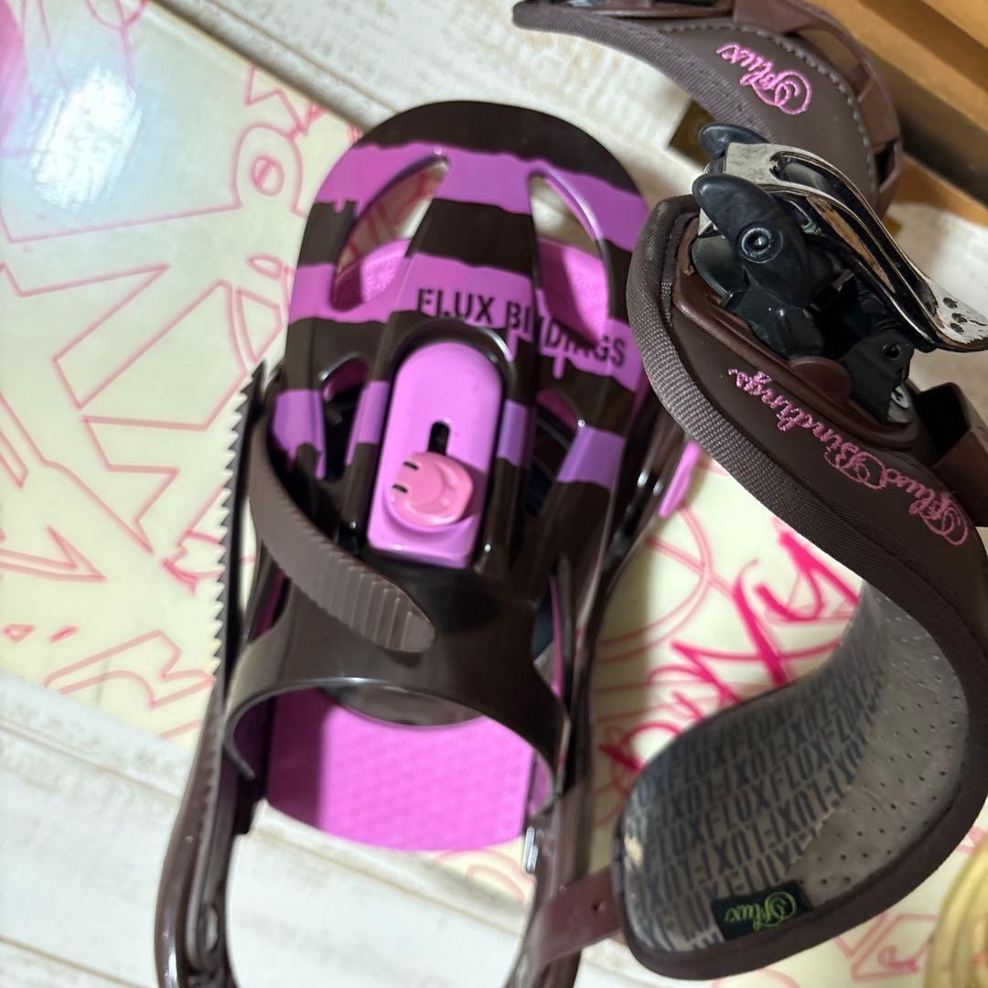 ロキシー　スノーボード4点セット（ボード・バインディング・ブーツ.バッグ）