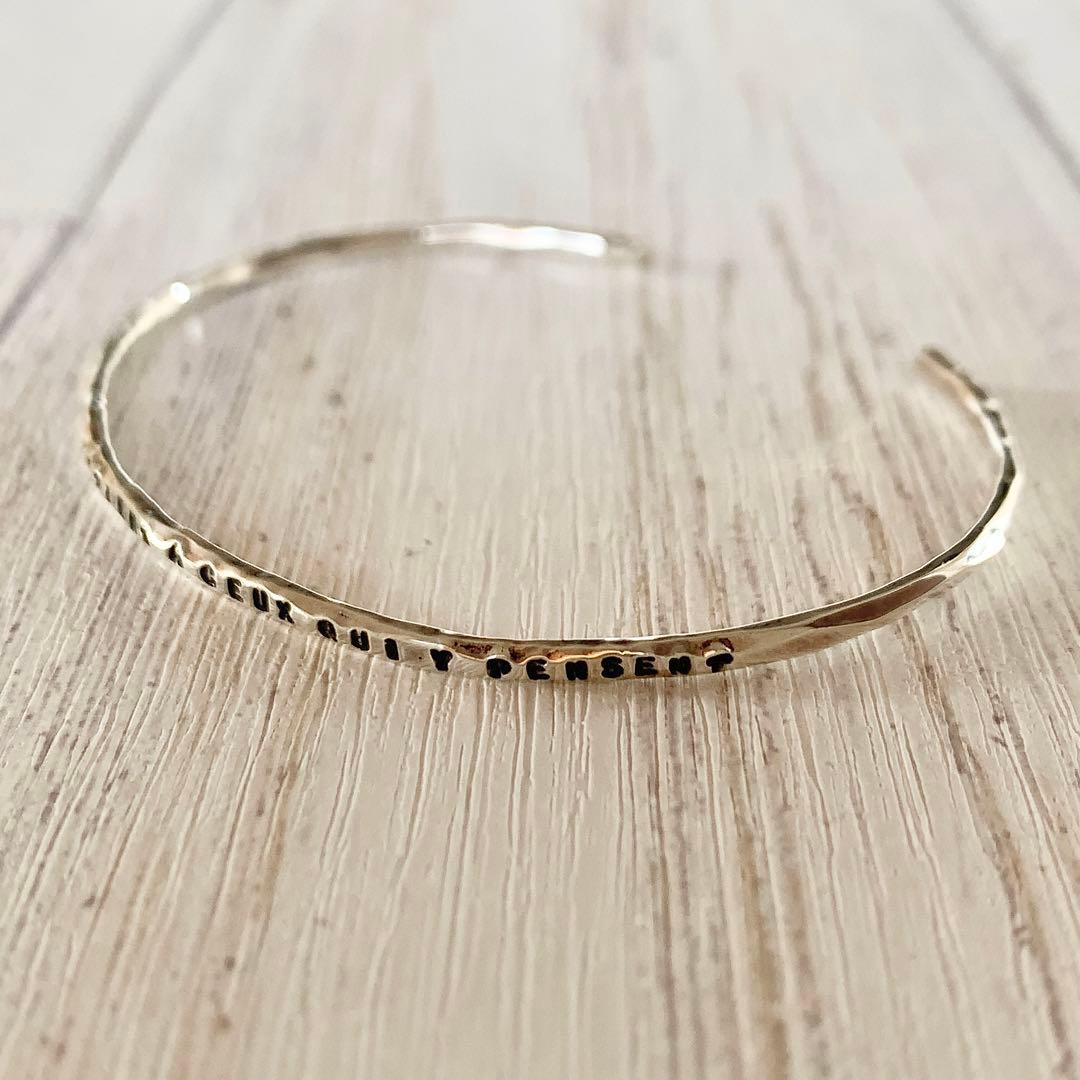 【美品】SERGE THORAVAL L'AMOUR 愛 バングル