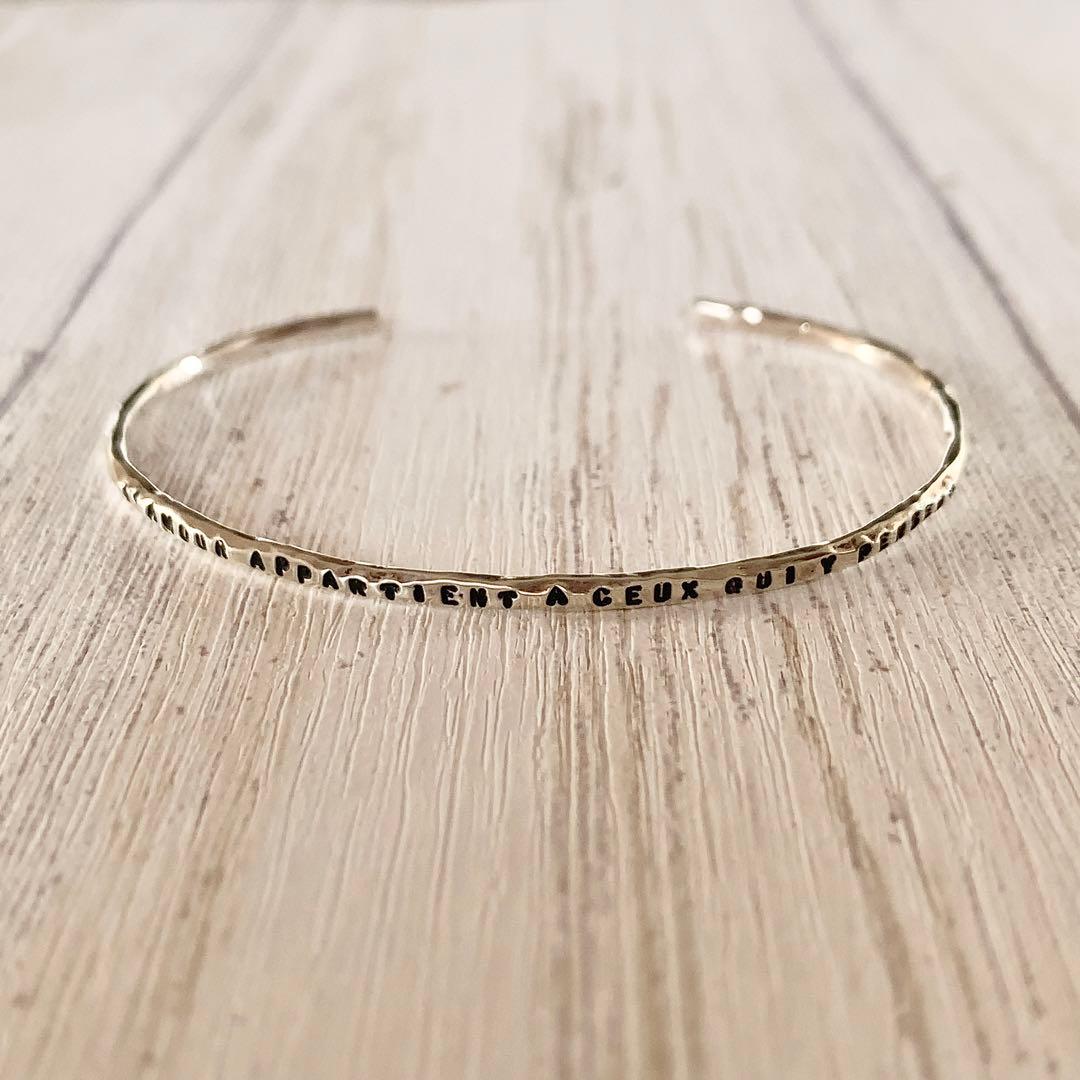 【美品】SERGE THORAVAL L'AMOUR 愛 バングル