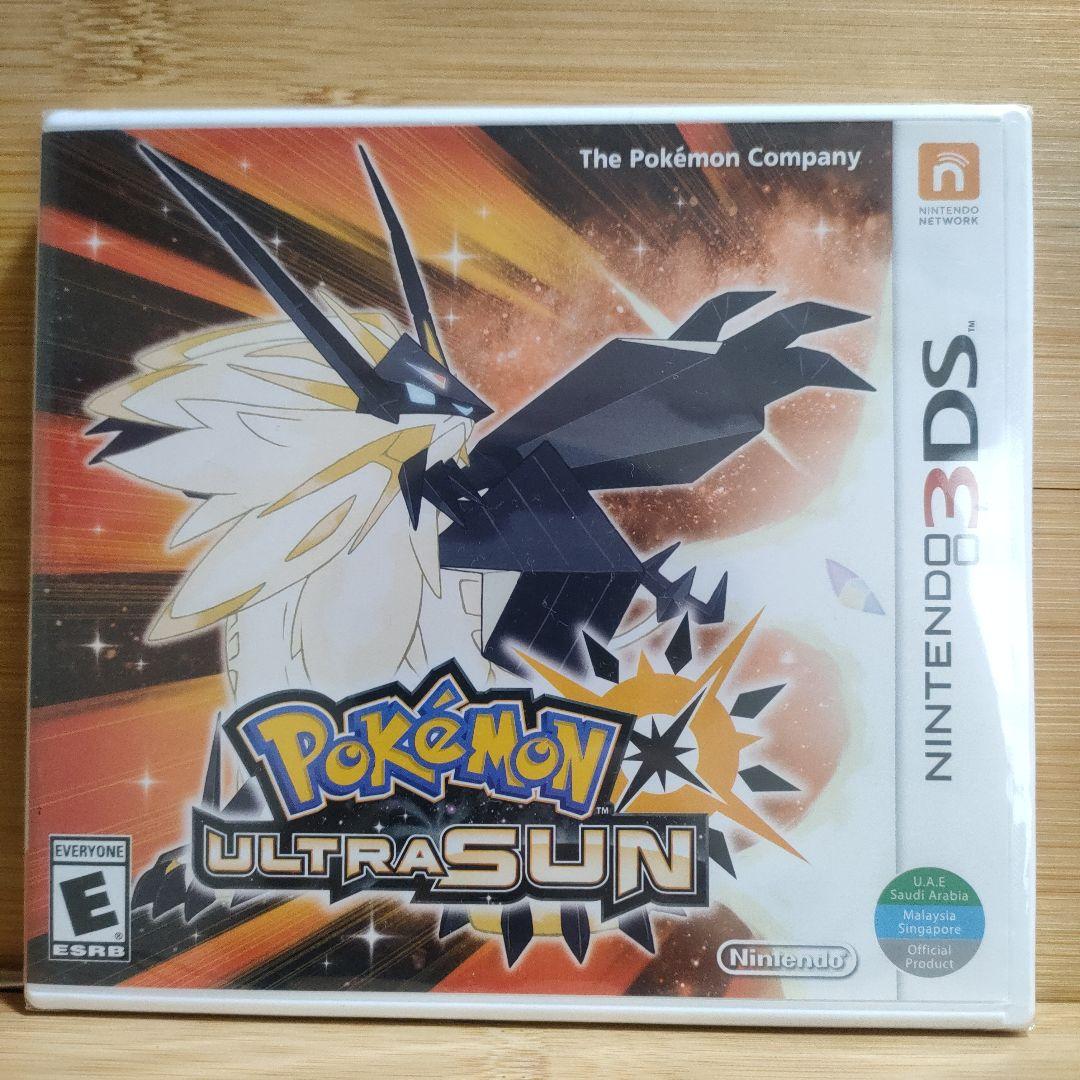 【新品未開封】北米版　ポケモン ウルトラサン ニンテンドー3DSシュリンク付き