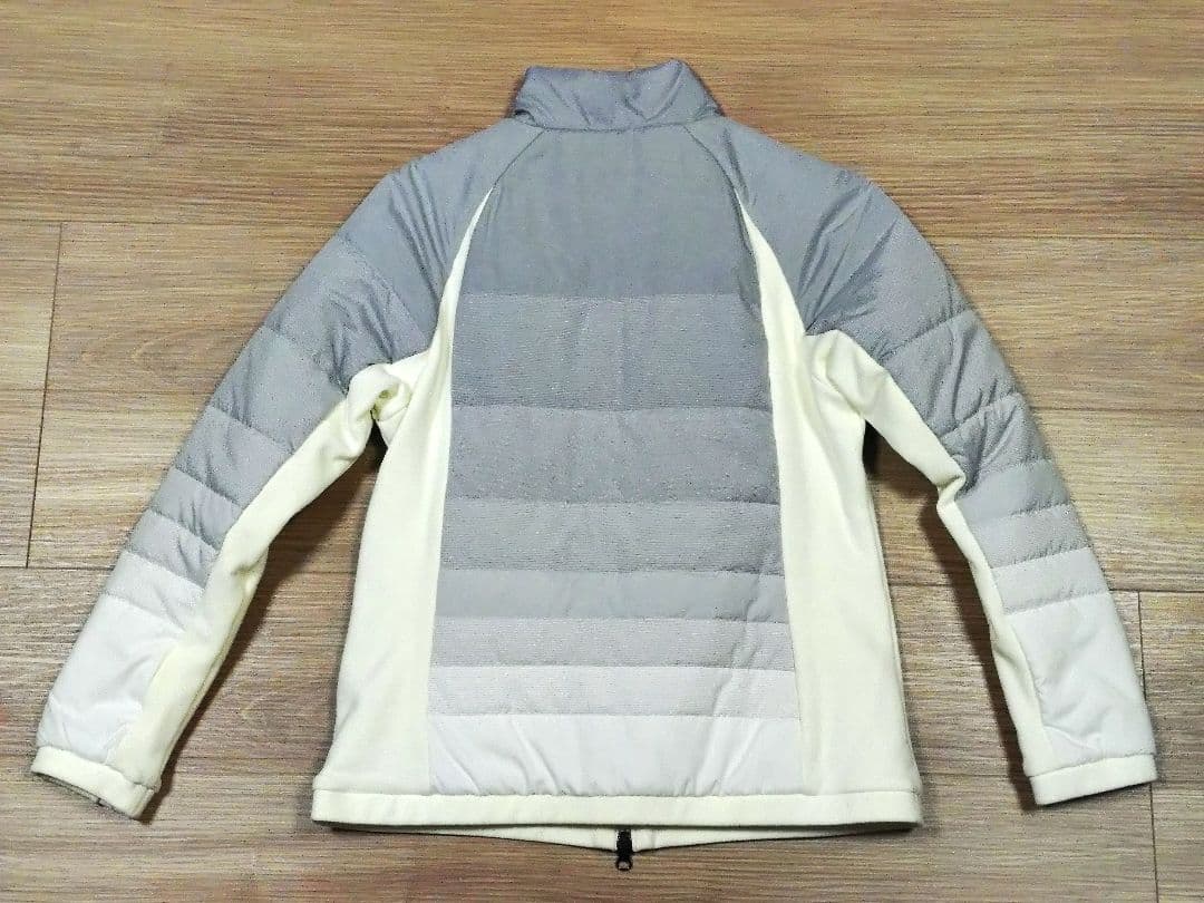 ✨️ほぼ未使用✨️デサント レディース ゴルフジャケット グレー アイボリー