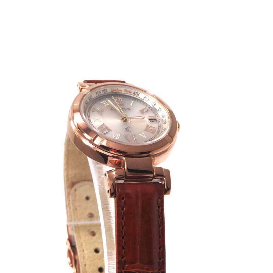 ☆極美品 EC1112 06A クロスシー 電波ソーラー シチズン 時計