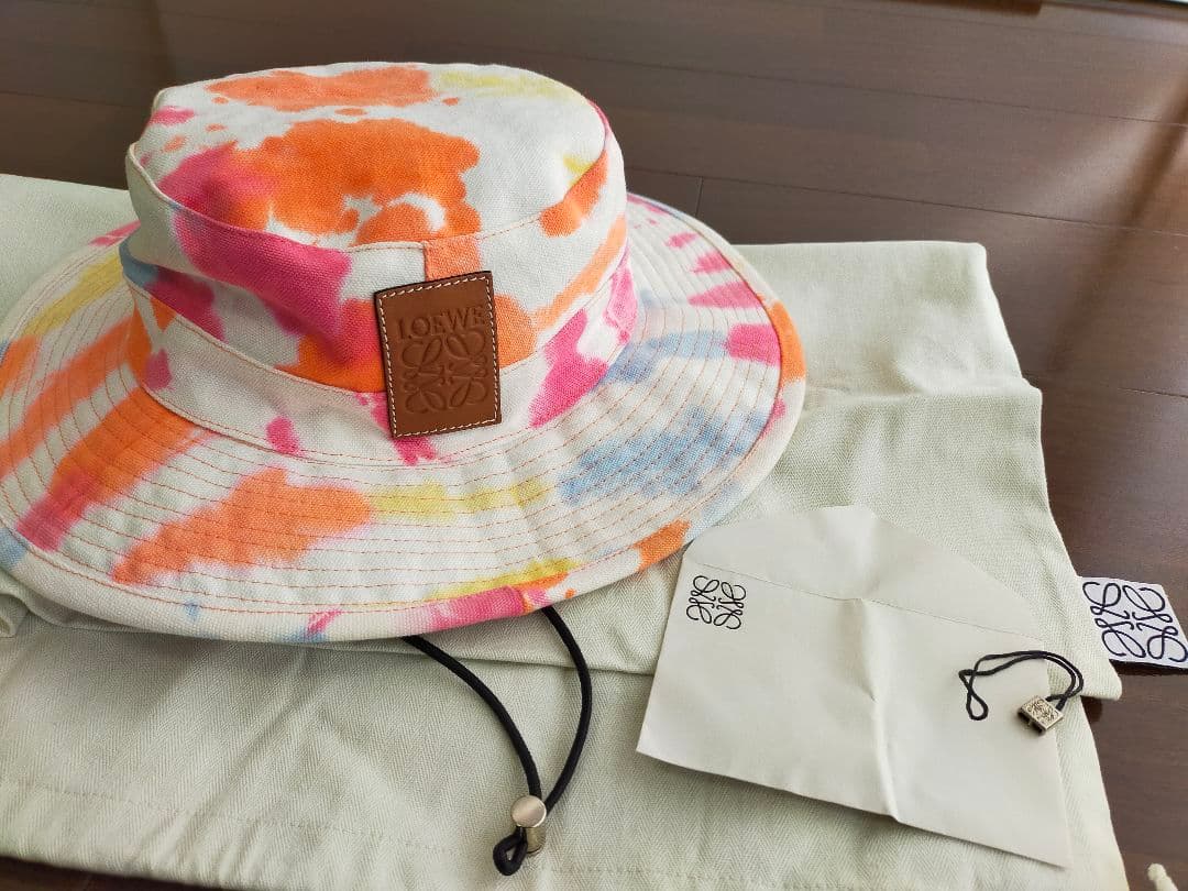 LOEWE タイダイ柄 ハット