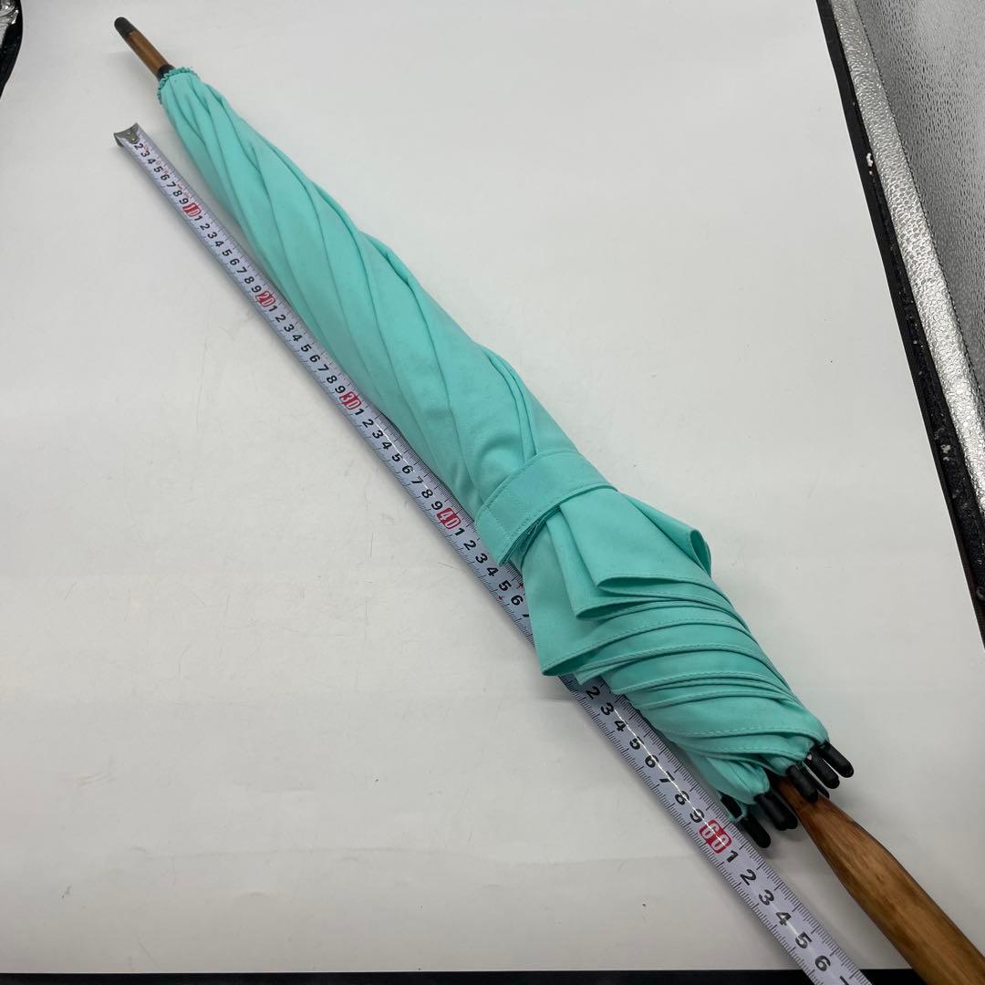 ティファニー ノベルティ 傘 パラソル Tiffany Blue ロゴ入り①