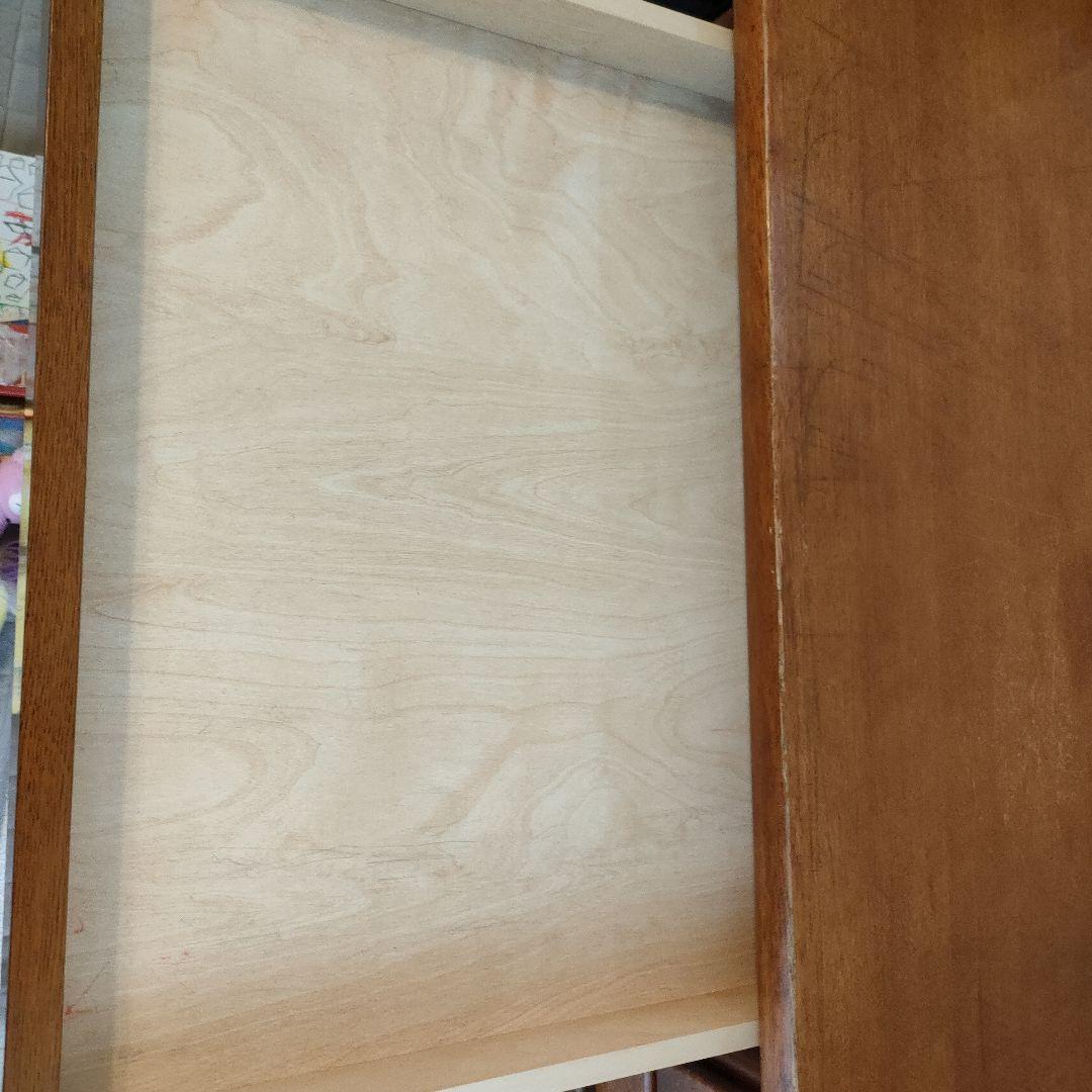 【高級ブランド家具】カリモク家具　学習机　デスク 片袖 カリモク コロニアル