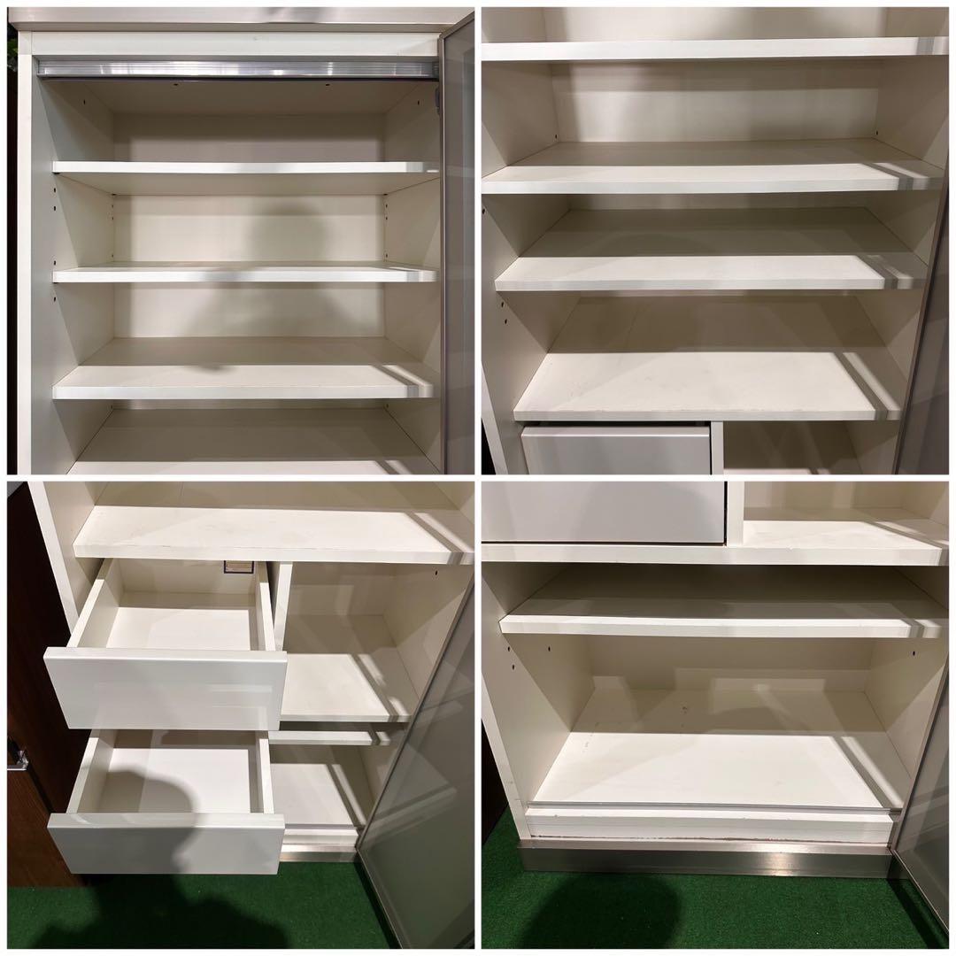 食器収納 食器棚 キャビネット キッチン 家具 収納 F007