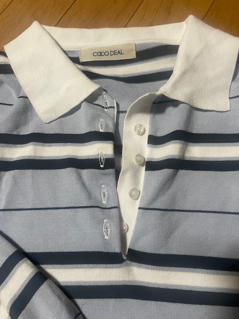 マルチボーダーラガーニット