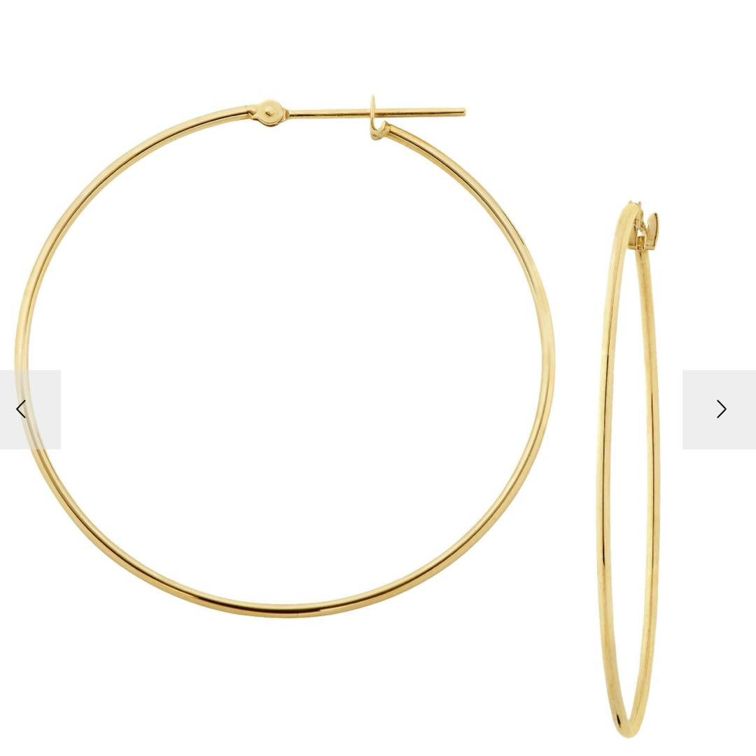 【Vendome Aoyama】ヴァンドーム青山 k18 フープピアス