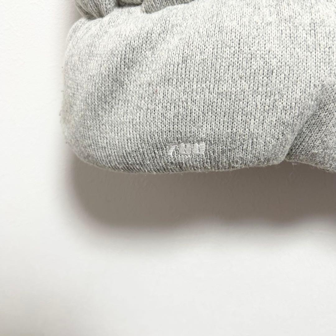 日本未入荷　海外限定　ノースフェイス　ダウンベスト　ニット　700FP グレー