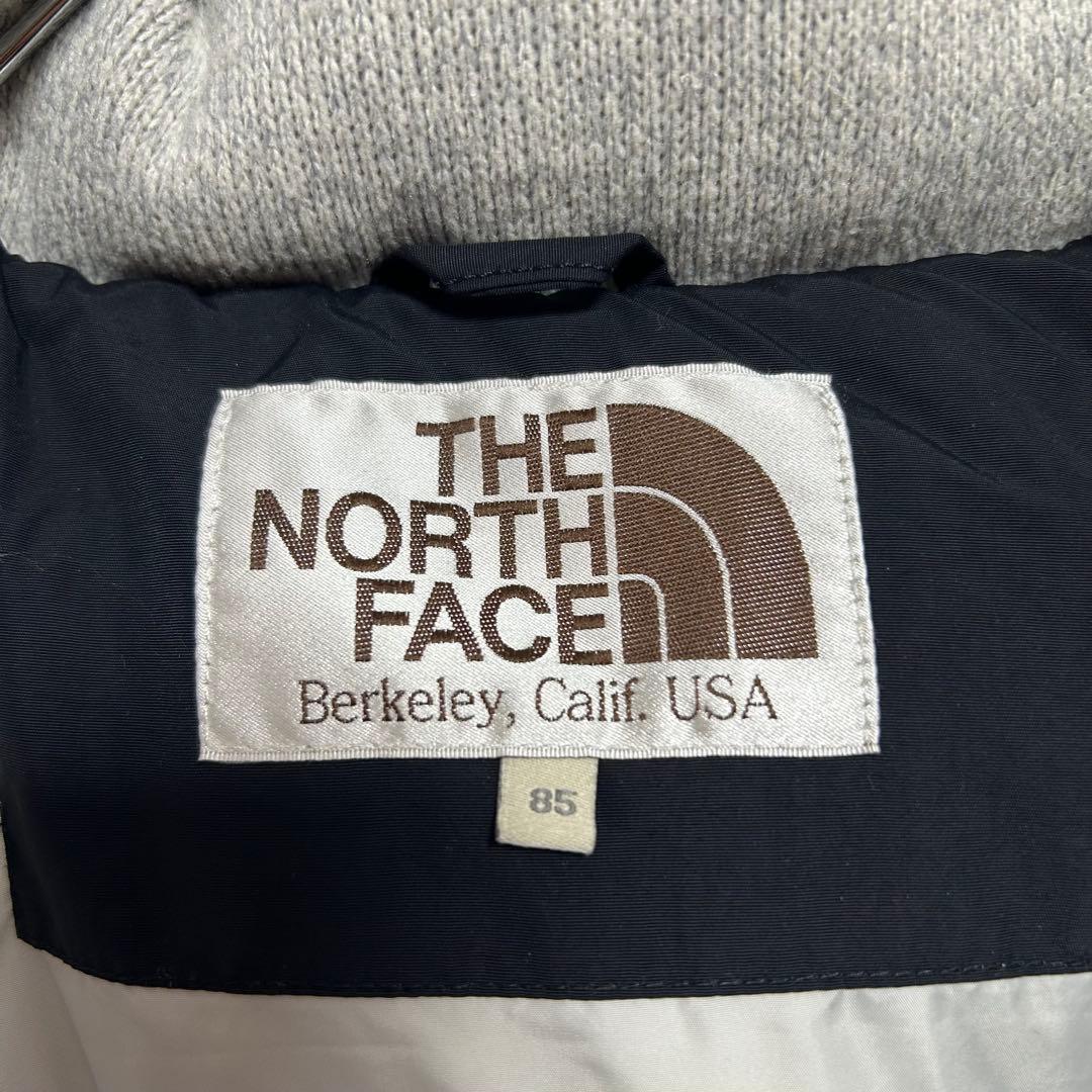 日本未入荷　海外限定　ノースフェイス　ダウンベスト　ニット　700FP グレー