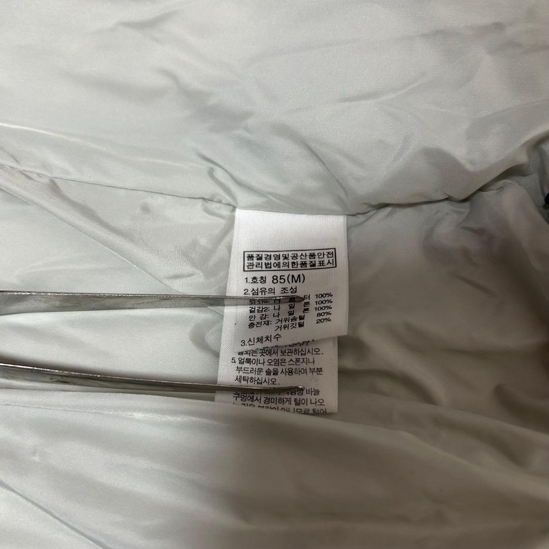 日本未入荷　海外限定　ノースフェイス　ダウンベスト　ニット　700FP グレー