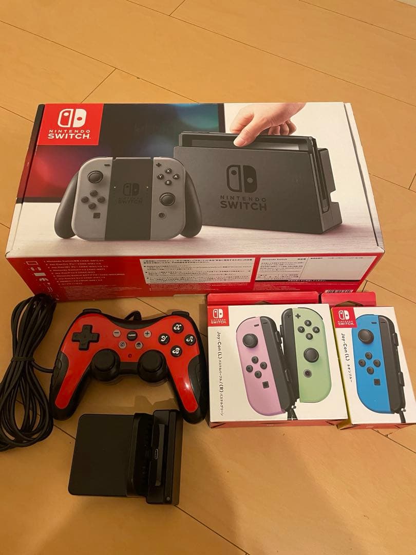 ニンテンドースイッチ　スイッチ　Switch 本体　コントローラー付き