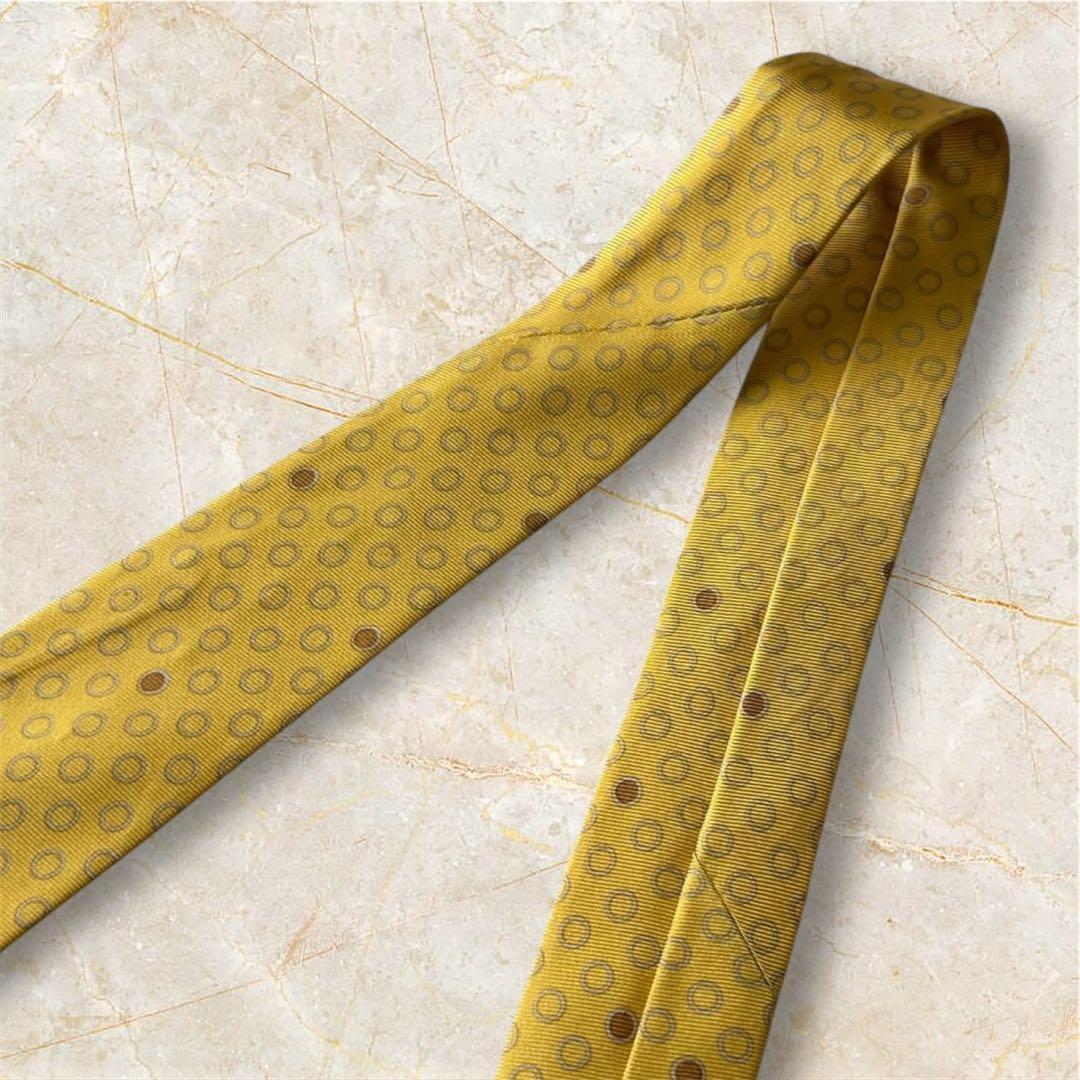 ガスティーノ様 ヴィンテージ シャネルシルク ネクタイ ゴールドチェーンタグ