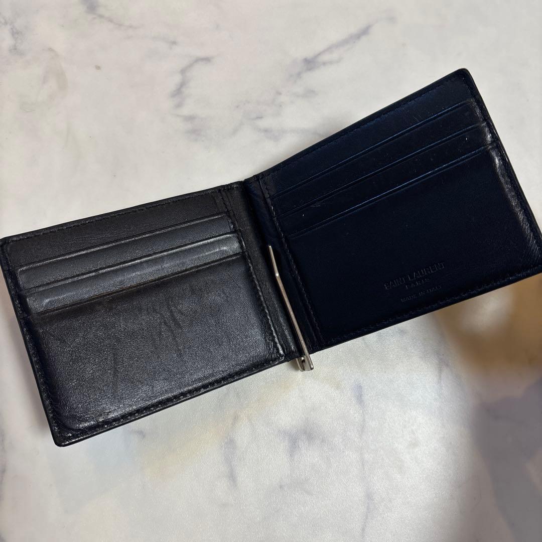 サンローラン マネークリップ カードケース