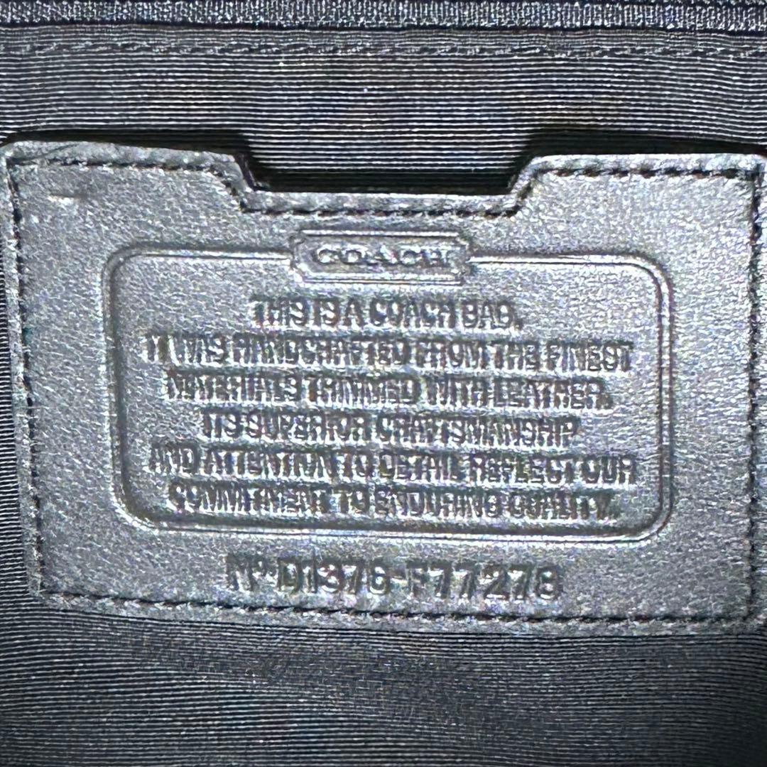 美品　即日発送　COACH ボストンバッグ レザー　PVC 旅行鞄　F77278