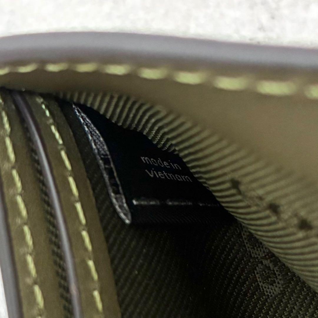 COACH 財布  ウォレットCZ268 OLV コーチ 二つ折り レザー