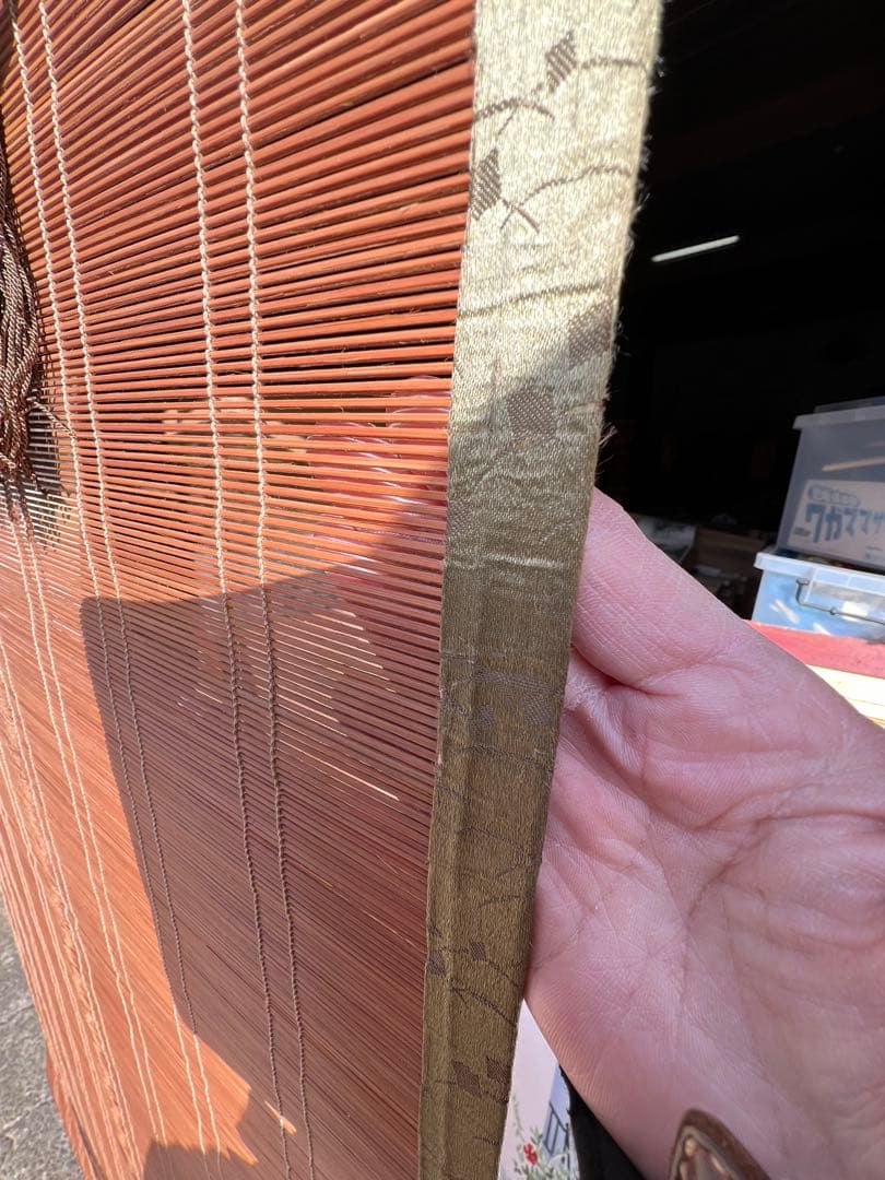 ayakaお座敷すだれ4本セット検和室古民家御簾書院　壁掛　のれん