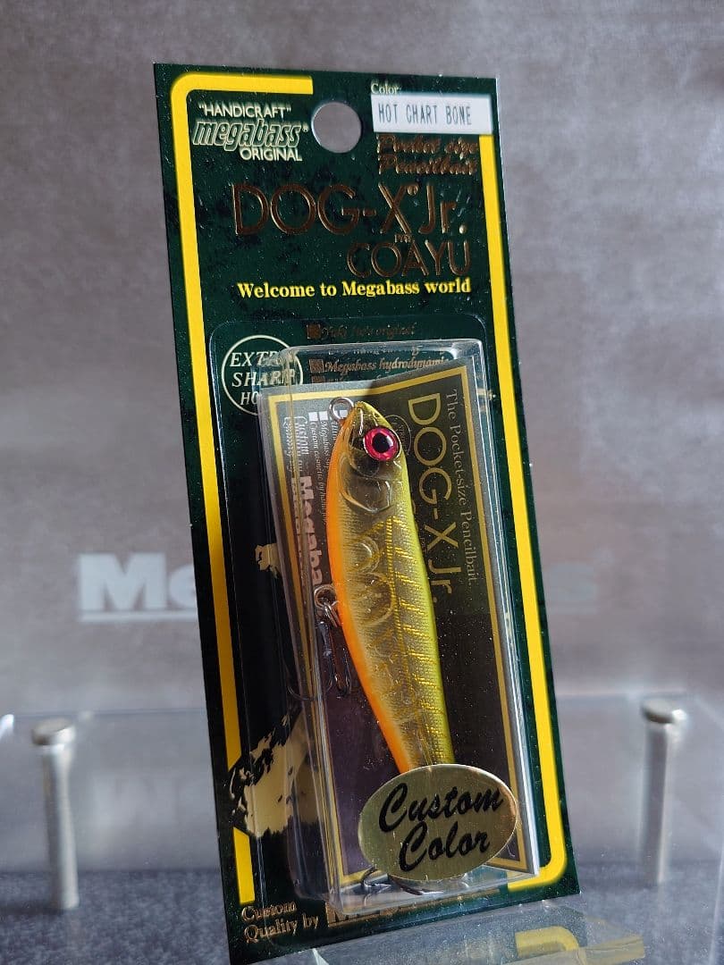 メガバス ドッグX JR. 限定カスタムカラー ホットチャートボーン 新品未開封