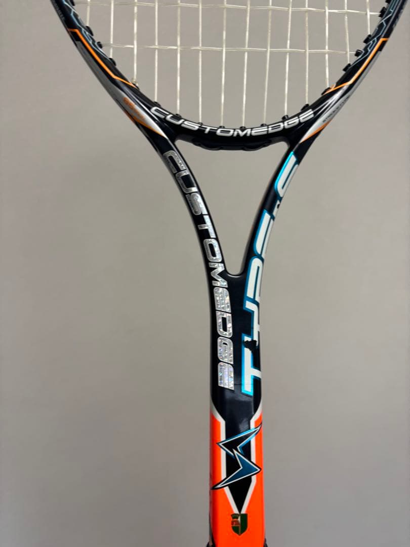 Speed Custom Edge テニスラケット ブラック/オレンジ