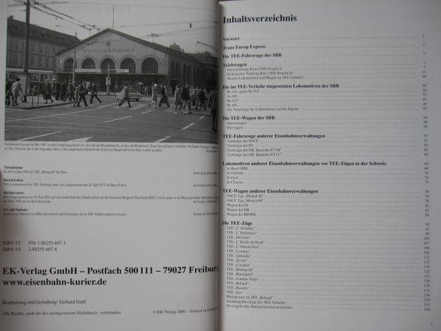 洋書 TEE-Zuege in der Schweiz / PeterGoette