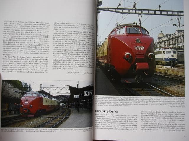 洋書 TEE-Zuege in der Schweiz / PeterGoette