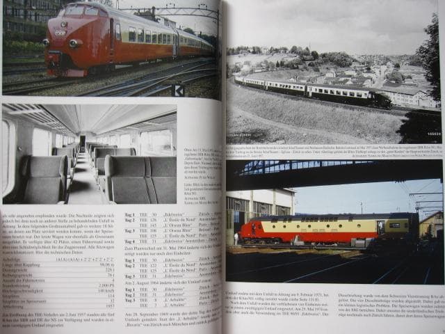 洋書 TEE-Zuege in der Schweiz / PeterGoette