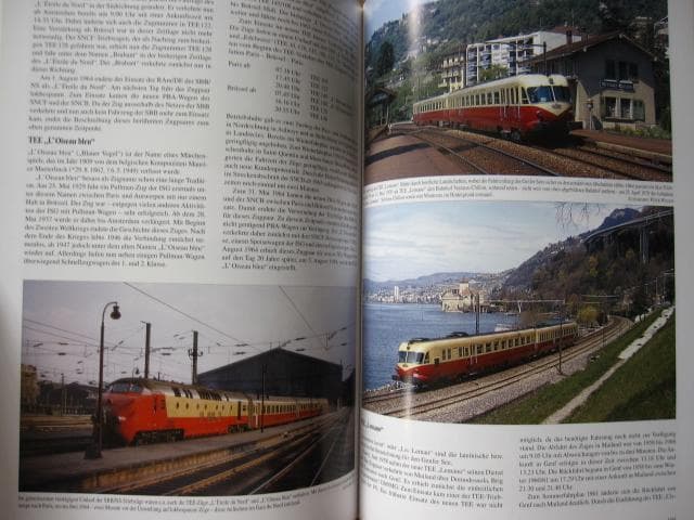 洋書 TEE-Zuege in der Schweiz / PeterGoette